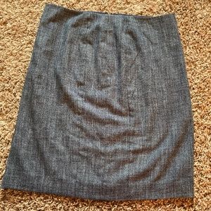 The Limited Navy Blue Pencil Skirt Size 8
